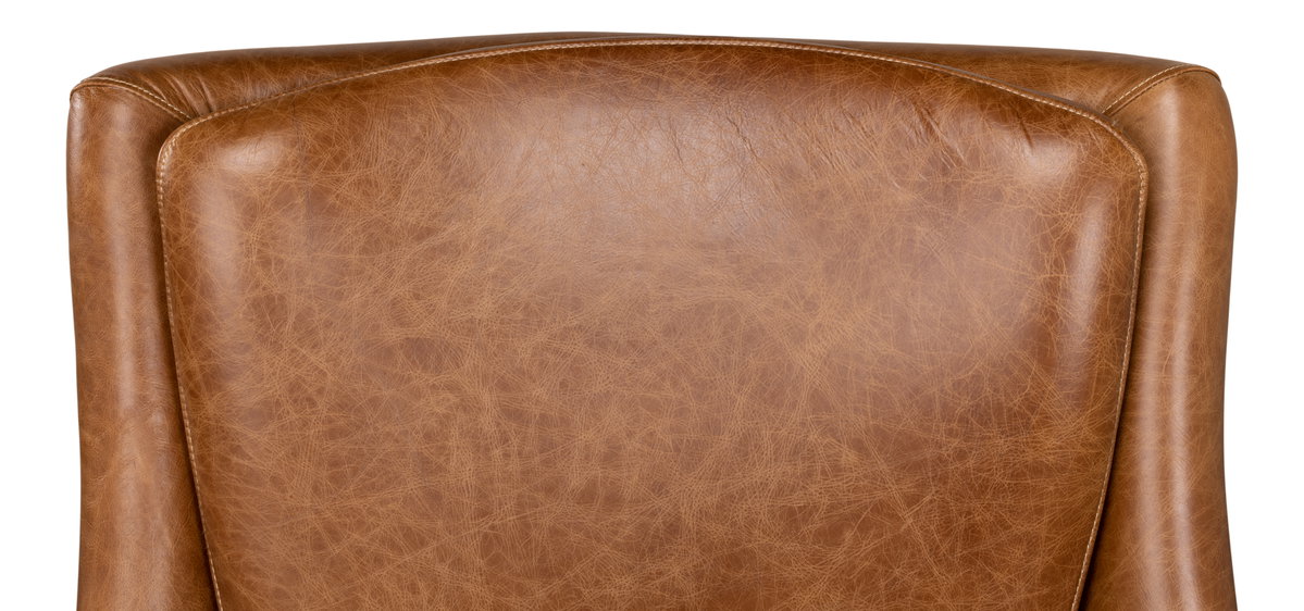 Baker Arm Chair, by Sarreid, 3'3" length x 2'6" width x 3'5" height View 9