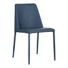 Nora Dining Chair Ocean Cavern Grey Vegan Leather - Set Of Two thumbnail 4