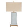 Cantarana Blue Gray Table Lamp, by Uttermost, 17" width x 29" height x 9" depth thumbnail 5