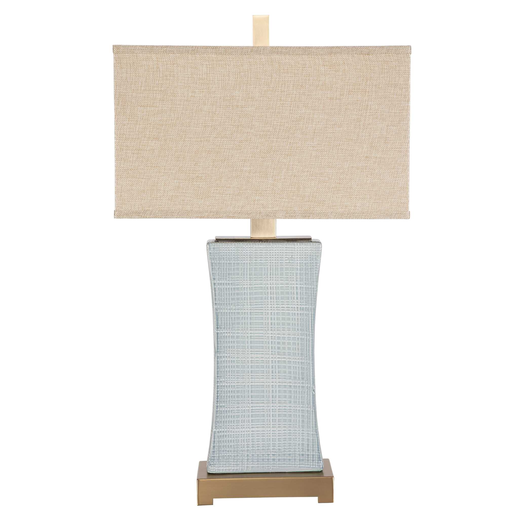 Cantarana Blue Gray Table Lamp large image 