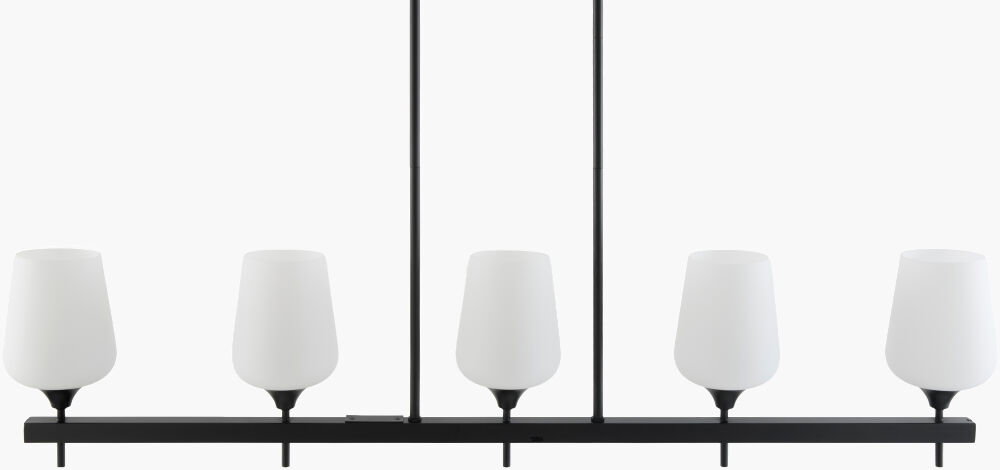 Yueva Chandelier, by Surya, 5" length x 47" width x 9" height
