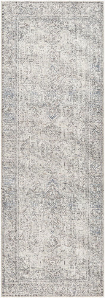 Margot Machine Woven Rug, by Surya, 7'2.61" length x 2'7.5" width