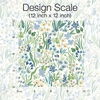 Lea Indigo Peel & Stick Wallpaper thumbnail 2