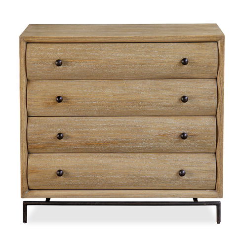 Millard Curved 4 Drawer Chest