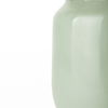 Minty Medium  Green Glass Vase with Matte Gold Metal Neck Cuff thumbnail 5