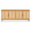 Seymour Sideboard Natural, Cabinets & Sideboard by Moe's Home, 75" width x 30" height x 18" depth thumbnail 1