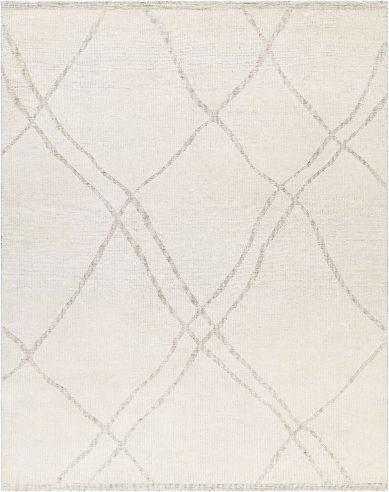 Tunus Handmade Rug, by Surya, 1'6" length x 1'6" width