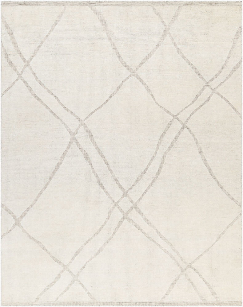 Tunus Handmade Rug, by Surya, 1'6" length x 1'6" width
