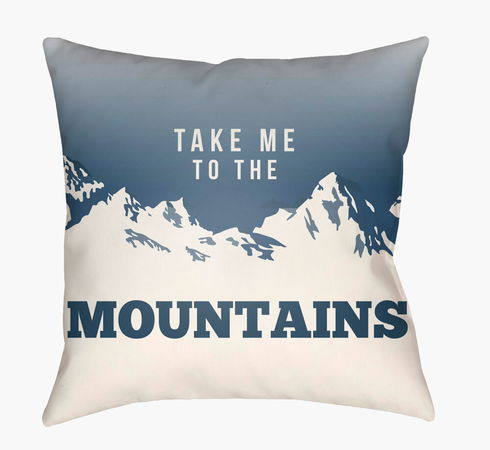Lodge Cabin Accent Pillow