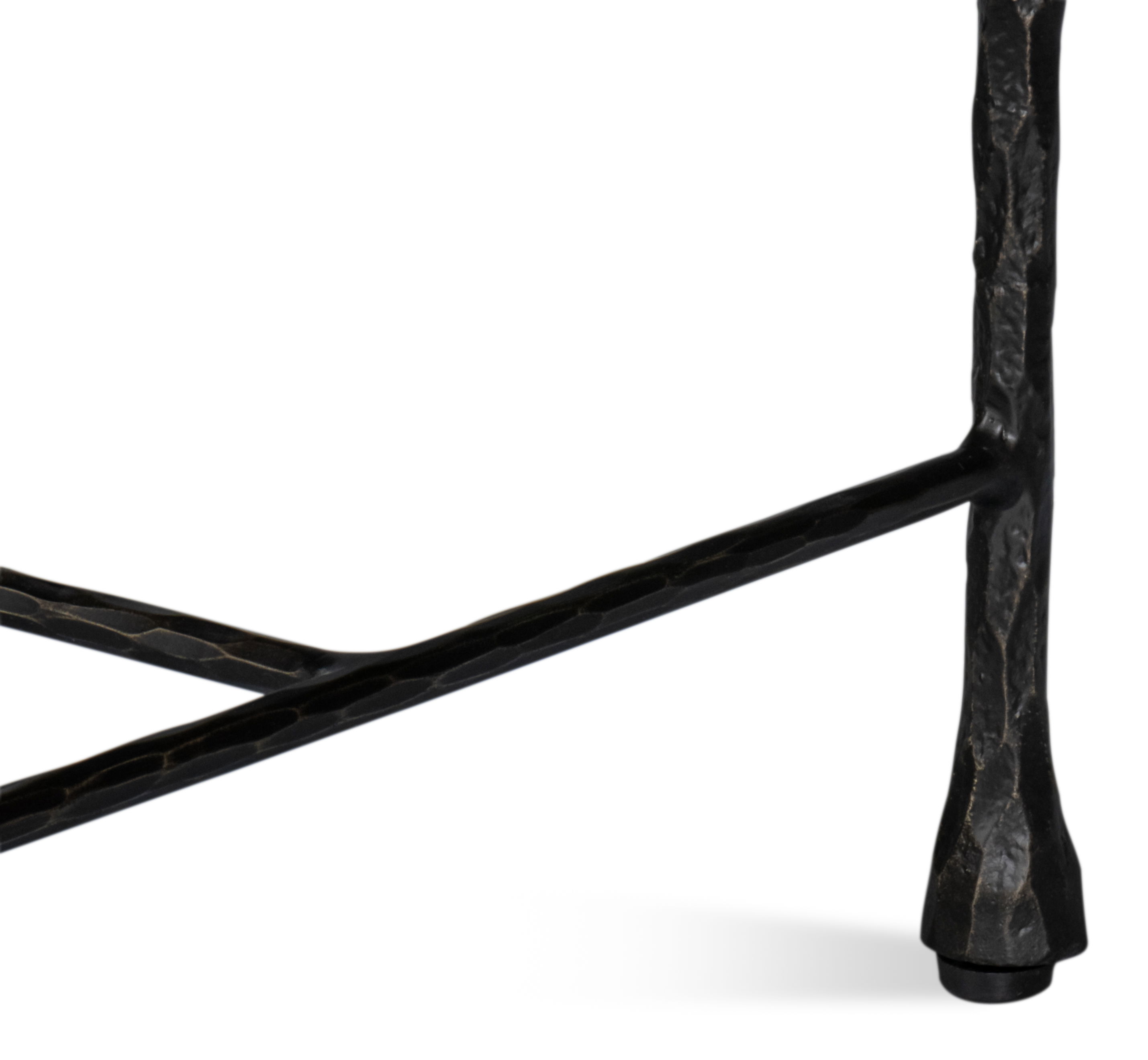 Kings Road Leather Bench large image 