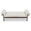 Cardero Daybed Ivory, Chaise Lounges & Daybed by Moe's Home, 74.5" width x 23.5" height x 30" depth thumbnail 4