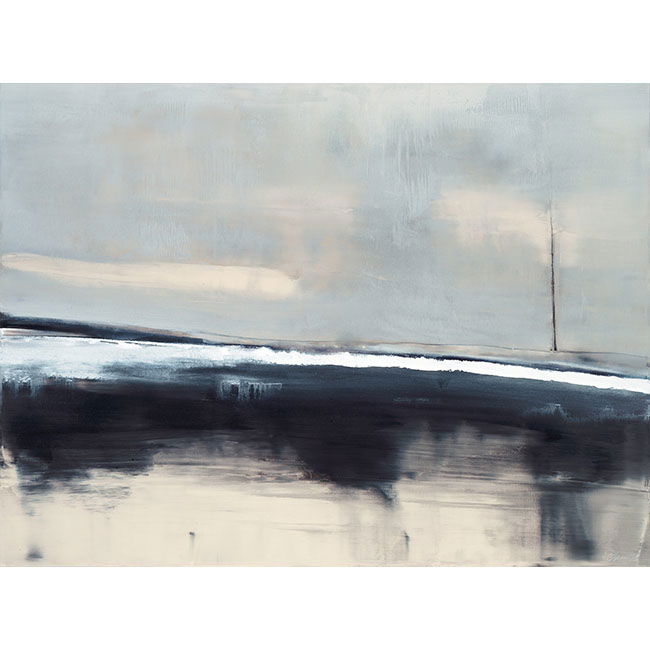 Grounded Navy Wall Mural large image 