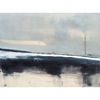 Grounded Navy Wall Mural thumbnail 0