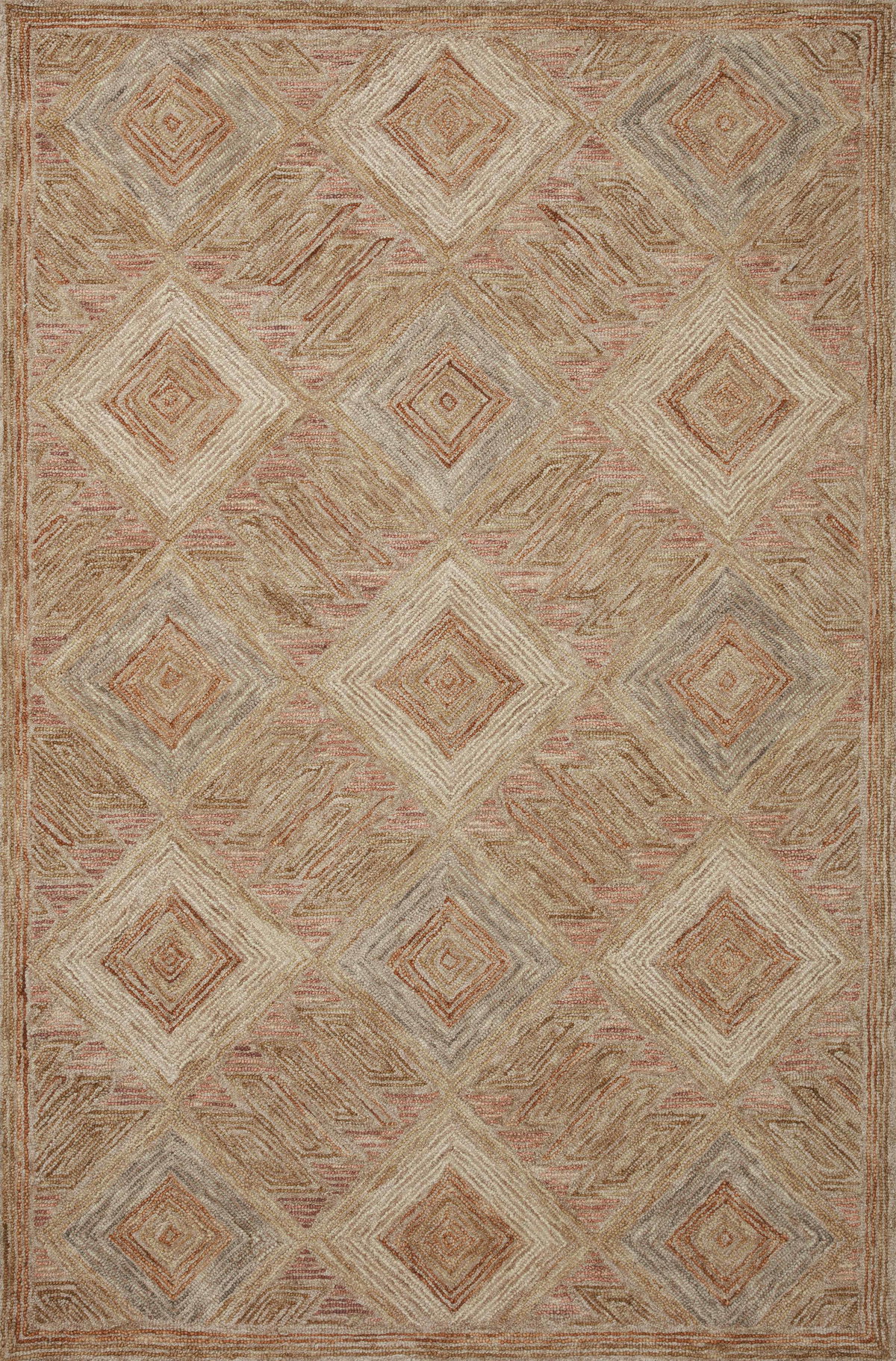 Loloi II Varena Rug, 1'6" length x 1'6" width View 1