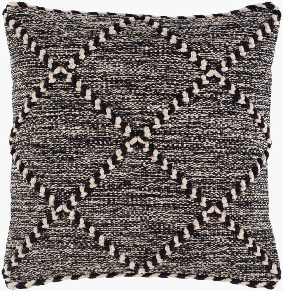 Zanafi Accent Pillow Down, Decorative Pillow by Surya, 20" length x 20" width