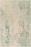 Brocade Handmade Rug, by Surya, 8' length x 5' width thumbnail