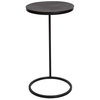 Brunei Round Accent Table, Side & End Table by Uttermost, 12.5" width x 24" height x 12.5" depth thumbnail 4