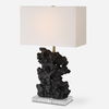 Basalt Black Stone Table Lamp thumbnail 0