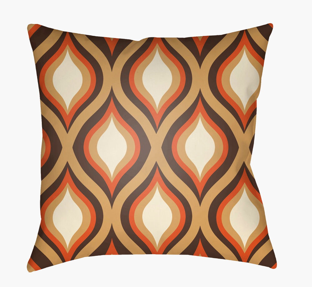 Moderne Accent Pillow, Decorative Pillow by Surya, 18" length x 18" width