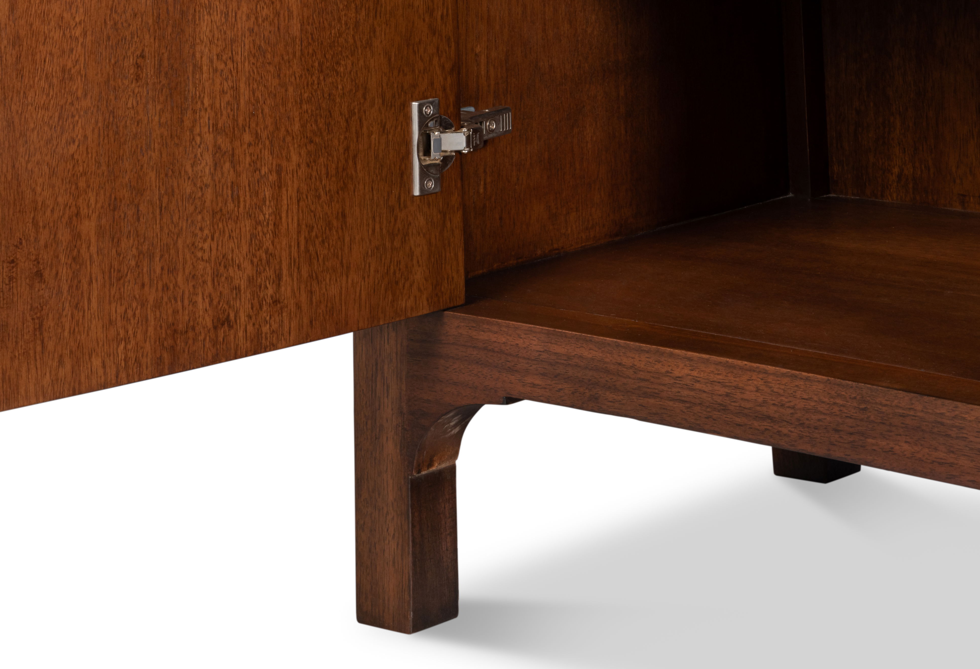 Southport Credenza, Cabinets & Sideboard by Sarreid, 80" length x 19" width x 34" height View 7