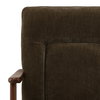Talesa Dining Chair Olive, by Dovetail, 23.25" width x 35.5" height x 25.75" depth thumbnail 7