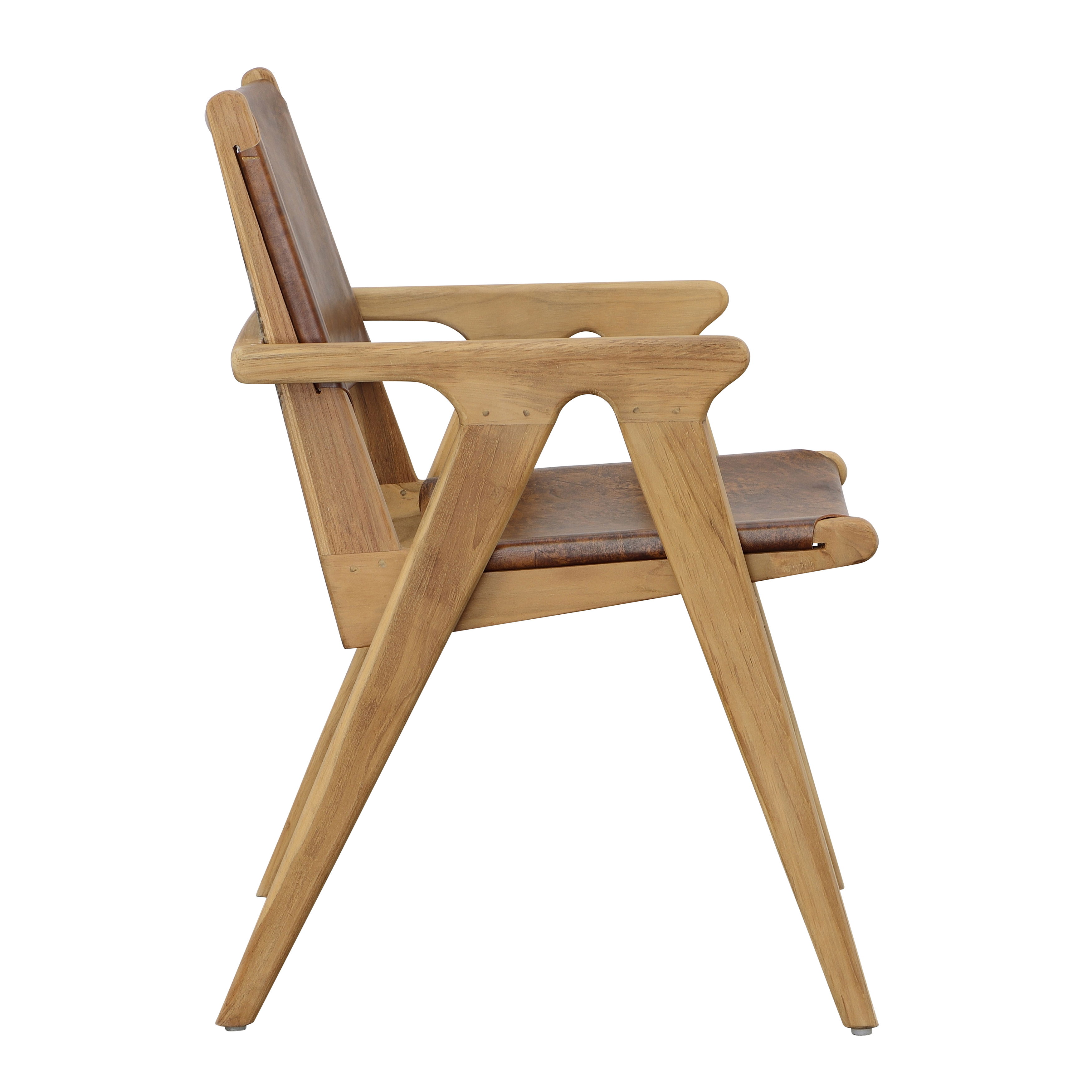 Oaklynn Dining Chair, by Dovetail, 23" width x 34" height x 24.75" depth View 3