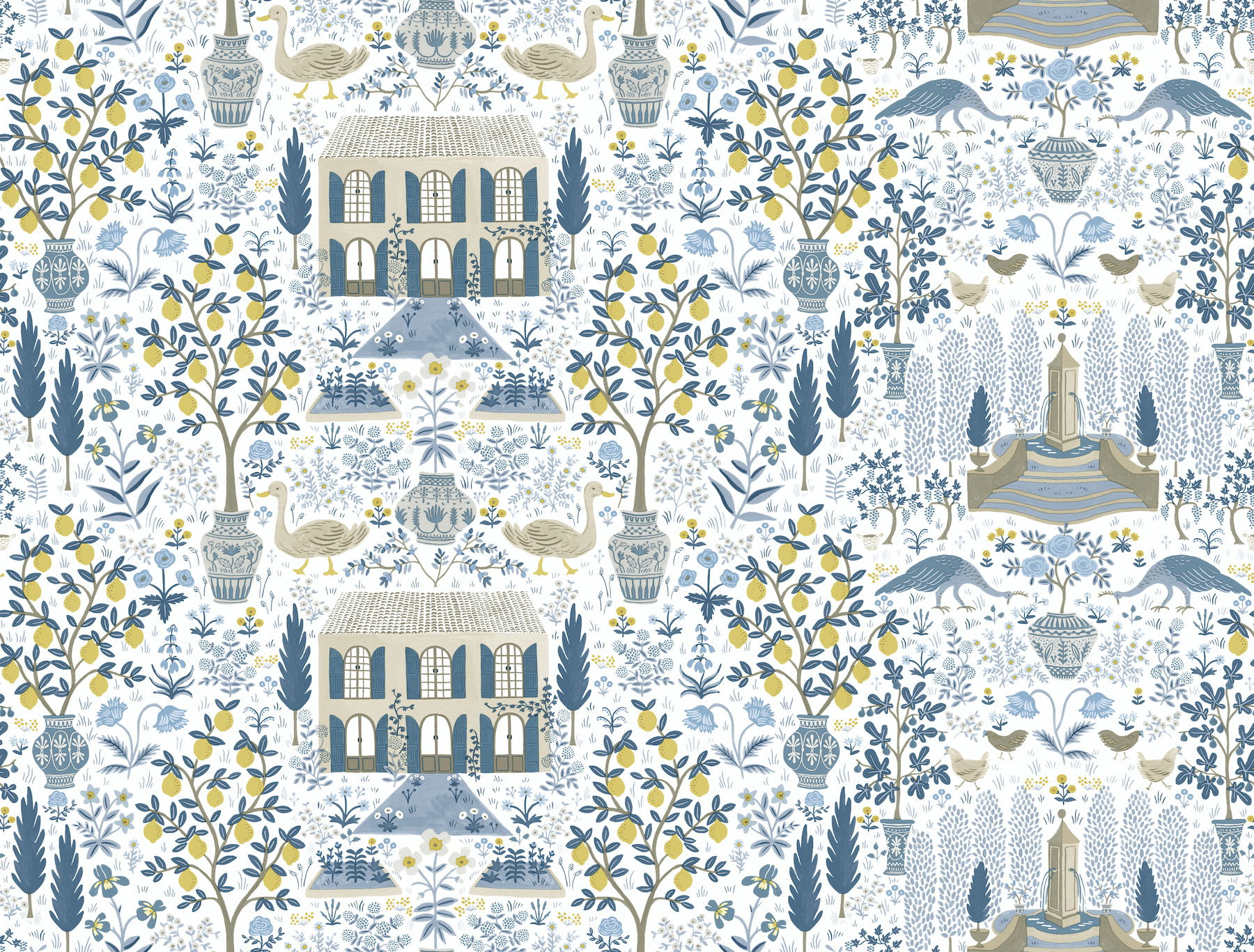 Camont Indigo Wallpaper large image 