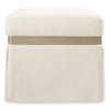 Melange Square Pouf, Ottoman by Hooker Furniture, 20" width x 19" height x 20" depth thumbnail 4