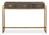 Shagreen Gold & Gray Console, by Sarreid, 1' length x 4'1" width x 2'10" height thumbnail 2