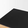 Tabor Natural Wood with Black Oak Waterfall Console Table, by Mercana, 47" length x 16" width x 31" height thumbnail 9