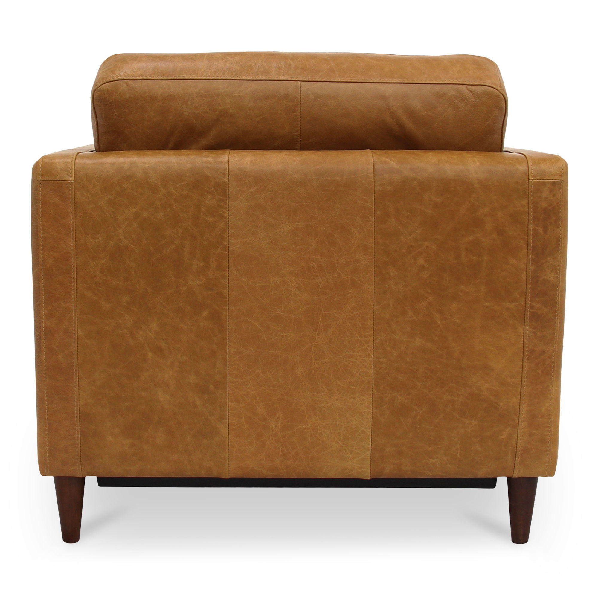 Bridgers Power Recliner Chair Tan Leather large image 