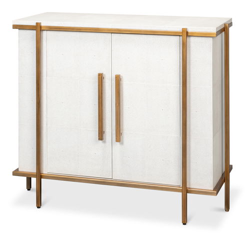 Blakely Door Chest, Osprey White