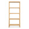 Nolan Bookcase Natural, Shelving & Bookcase by Moe's Home, 35" width x 80" height x 17.5" depth thumbnail 1