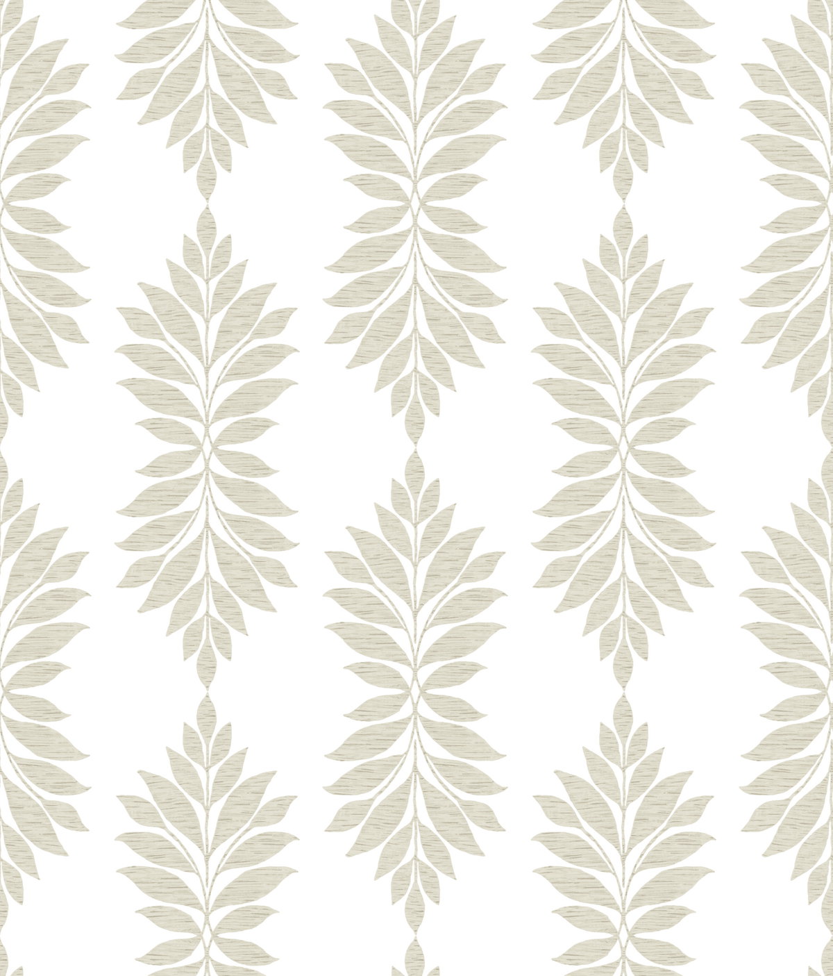 Broadsands Botanica Beige Wallpaper, by York Wall, 33' length x 1'8.5" width x 0.02" depth