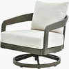 Daniella Swivel Chair, Accent Chair by Surya, 33" width x 28" height thumbnail