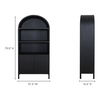 Wilde Display Cabinet Black Oak thumbnail 10