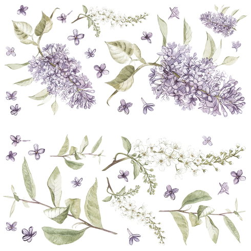 Lilac Giant Wall Decals