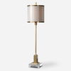 Villena Brass Buffet Lamp thumbnail 0