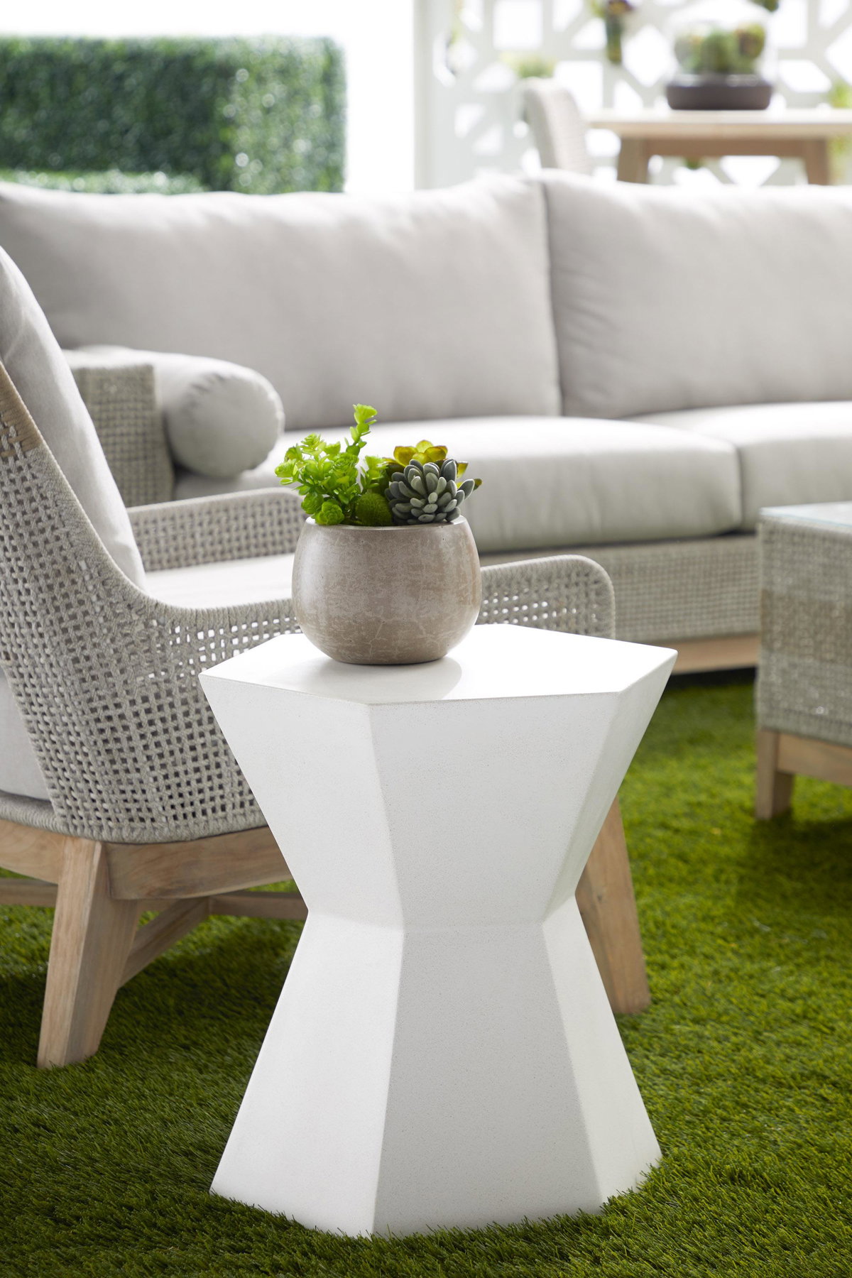 Bento Accent Table, Side & End Table by Essentials for Living, 17.5" width x 19" height x 15" depth View 5
