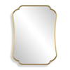 Athena Brushed Brass Mirror, by Uttermost, 24" width x 32" height x 1" depth thumbnail 1