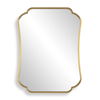 Athena Brushed Brass Mirror, by Uttermost, 24" width x 32" height x 1" depth thumbnail 1