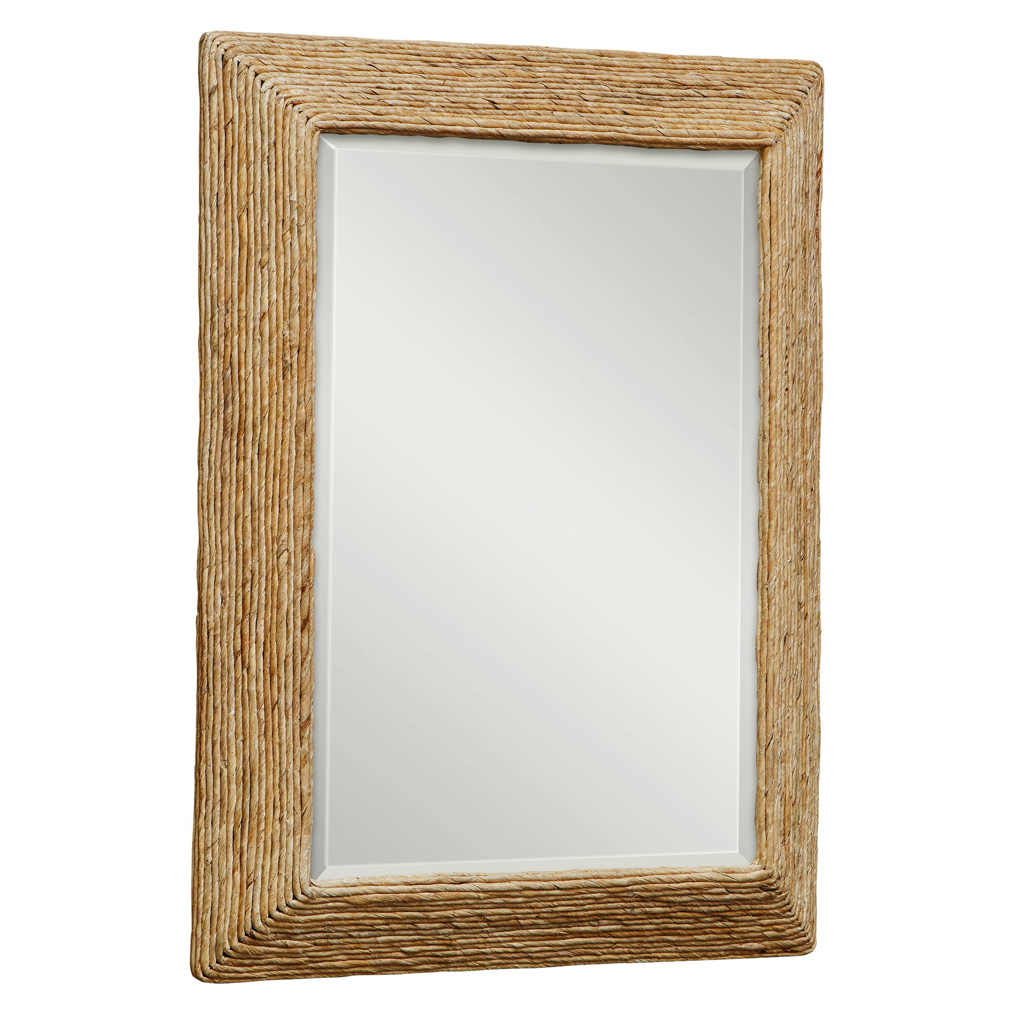 Rora Woven Coastal Mirror large image 