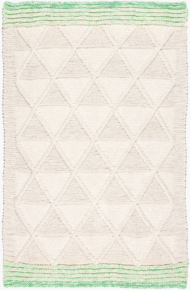 Pepper Handmade Rug, by Surya, 6' length x 4' width
