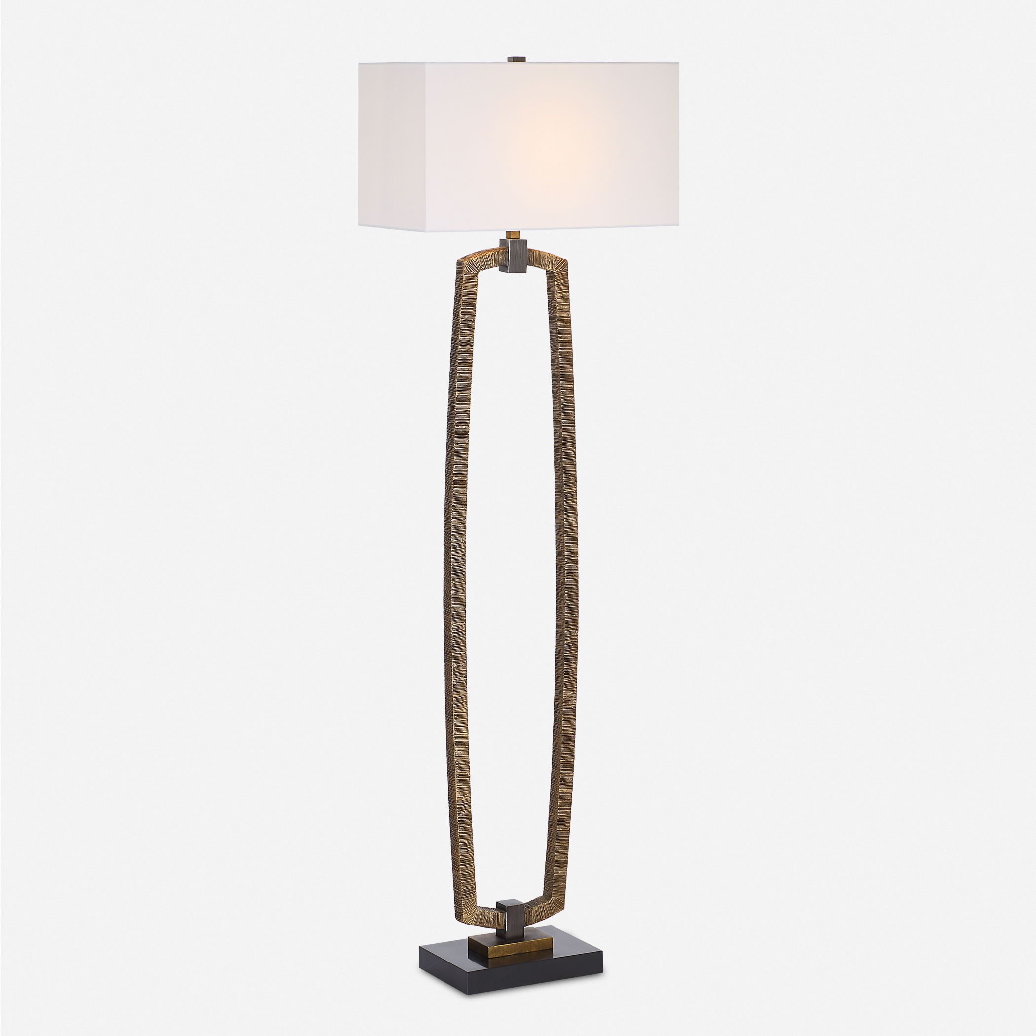 Relic Gold Floor Lamp large image 