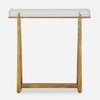 Midas Thick Crystal Accent Table, Side & End Table by Uttermost, 24" width x 24" height x 8.62" depth thumbnail 1