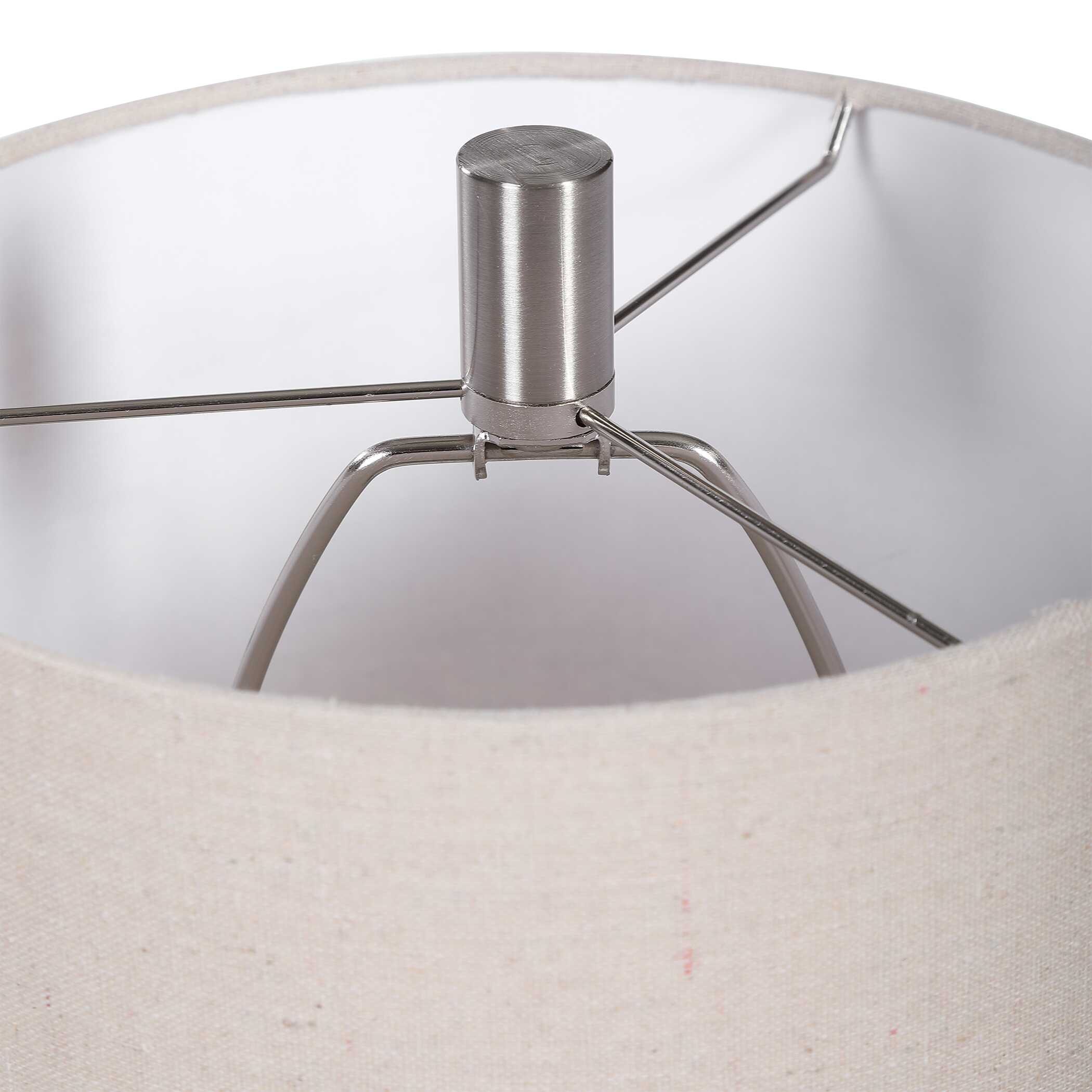 Stevens Bleached Wood Buffet Lamp, by Uttermost, 10" width x 23.5" height x 10" depth View 8