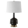 Foster Black Glaze Table Lamp, by Uttermost, 16" width x 26" height x 16" depth thumbnail 5