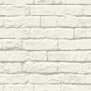 Magnolia Home Brick & Mortar White Peel & Stick Wallpaper, by York Wall, 20' length x 1'8.5" width x 0.02" depth thumbnail