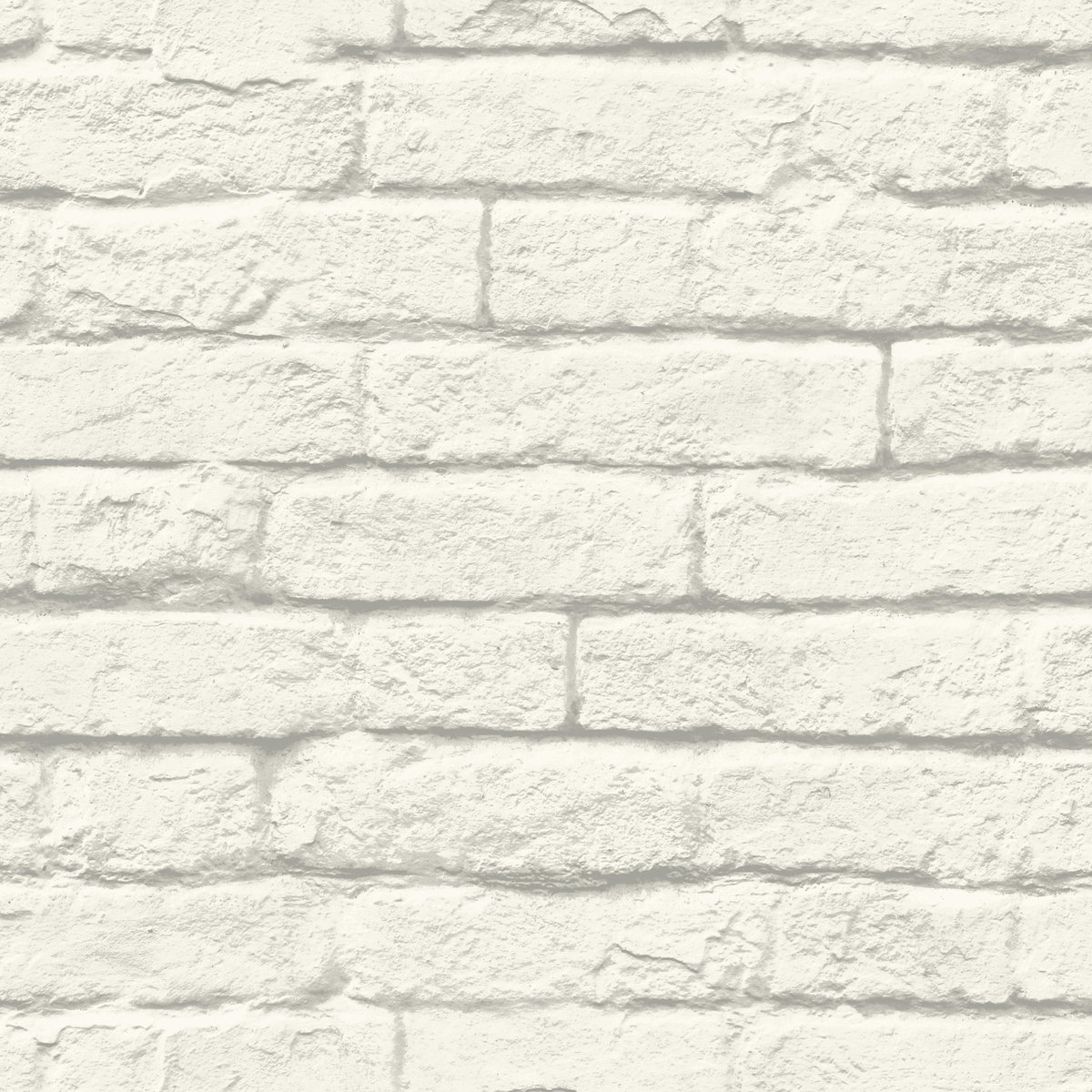 Magnolia Home Brick & Mortar White Peel & Stick Wallpaper, by York Wall, 20' length x 1'8.5" width x 0.02" depth
