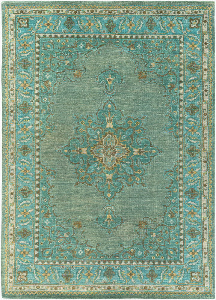 Haven Handmade Rug, by Surya, 1'6" length x 1'6" width